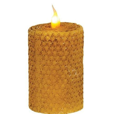 Wrapped Honeycomb LED Pillar, 2
